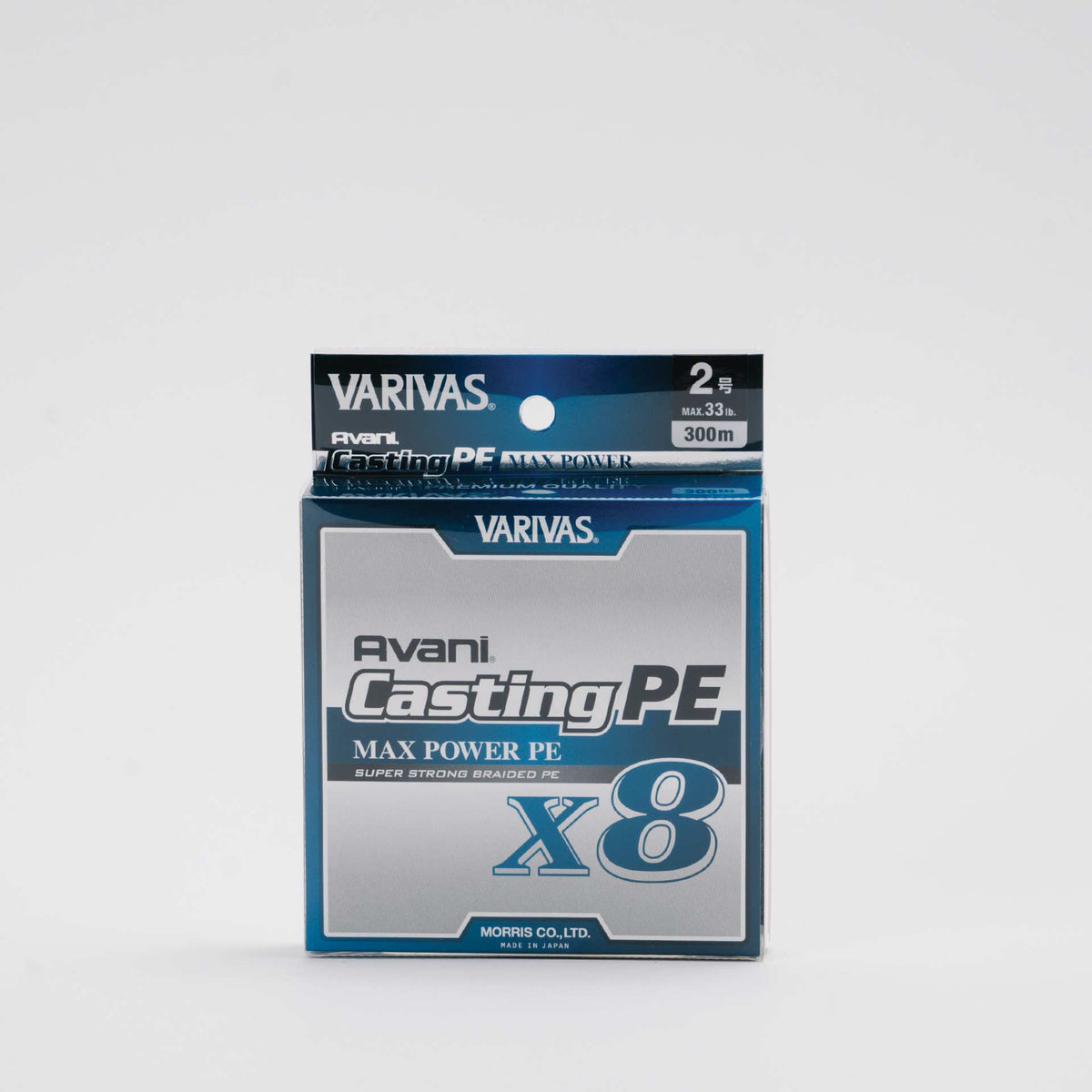 VARIVAS Avani Casting PE 300m 10号 Varivas Avani Casting PE Max Power X8 (300m) Braided PE