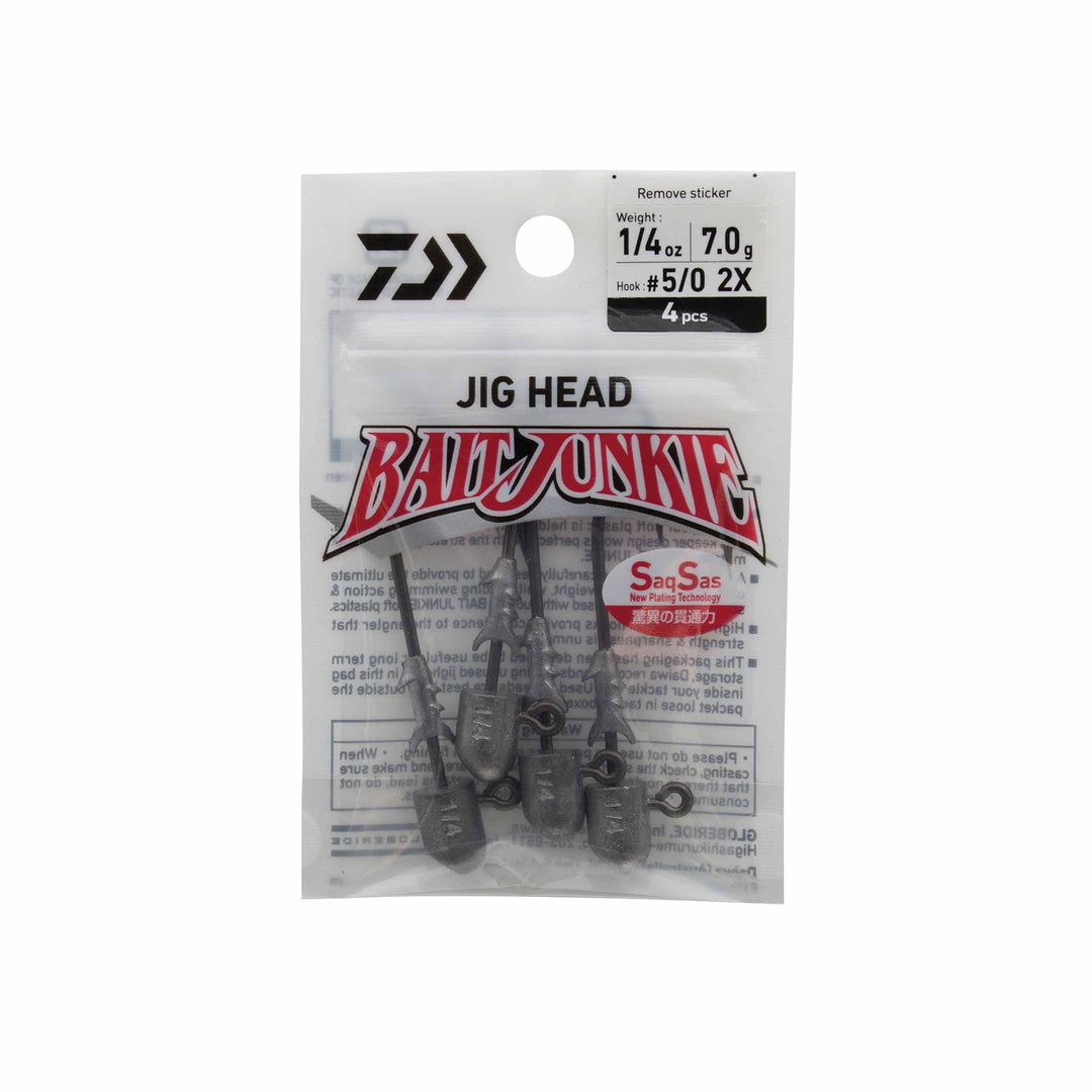 Bait Junkie Jighead Silver 