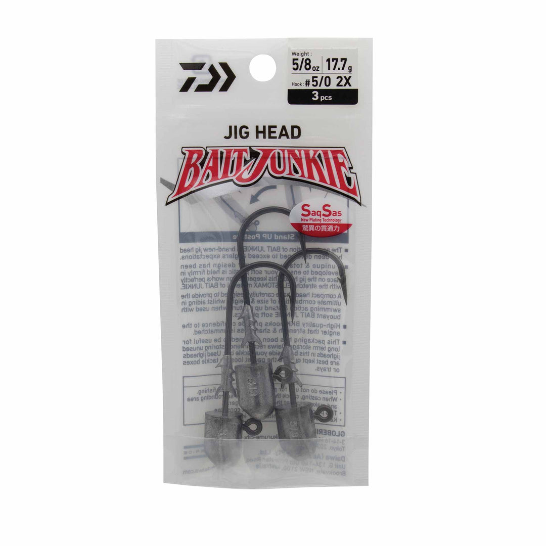 Bait Junkie Jighead Silver 