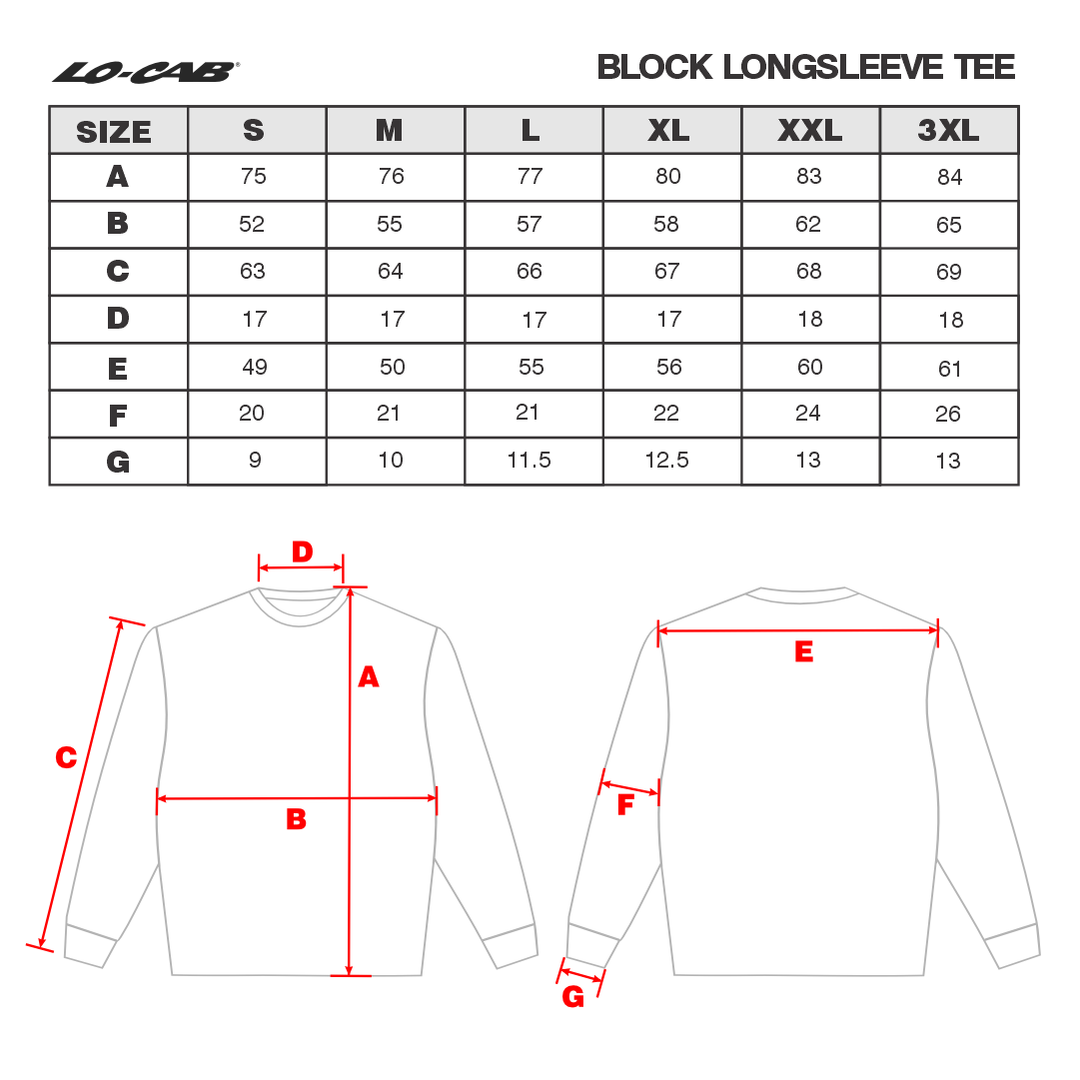 Block L/S Tee - Cast All Day