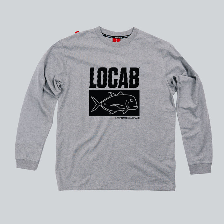 Block L/S Tee - Jagged Ulua