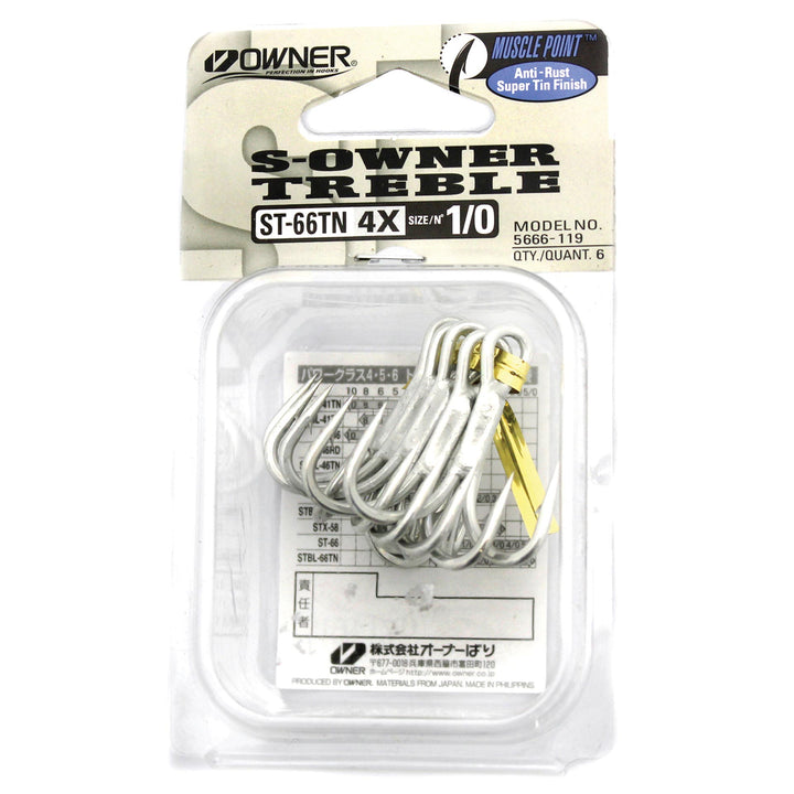 Owner ST-66TN Treble Hooks