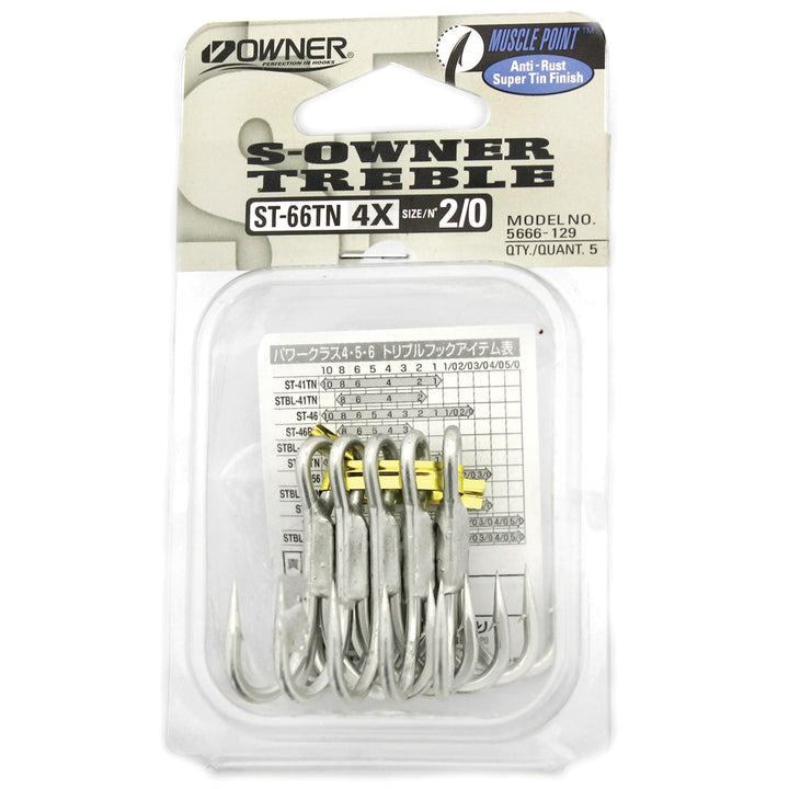 Owner ST-66TN Treble Hooks