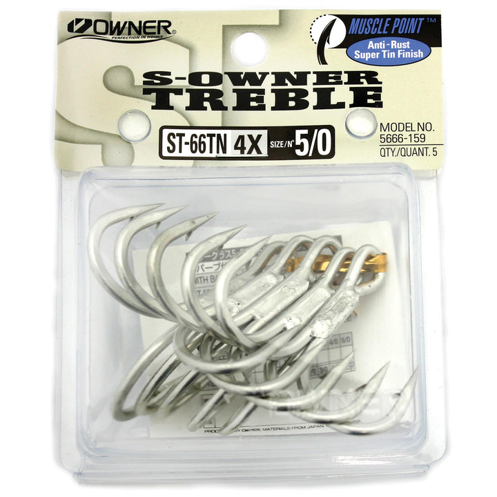 Owner ST-66TN Treble Hooks
