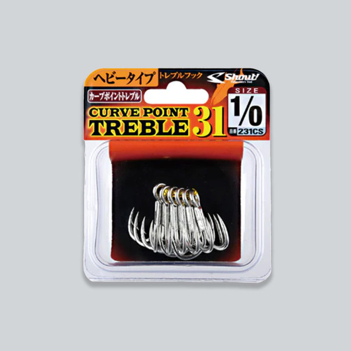 Shout! Curve Point Treble 31