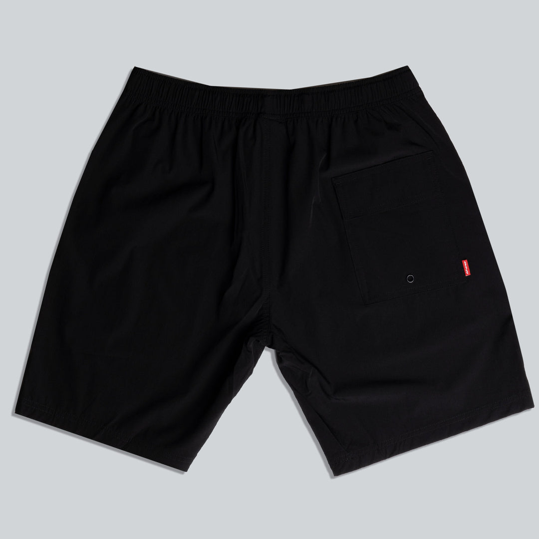 Boardshort - King Flag Badge
