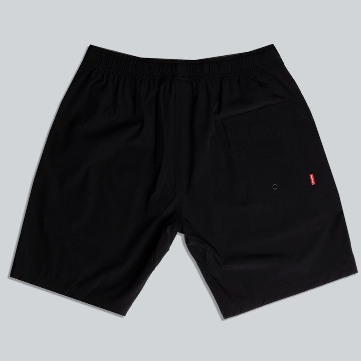 Boardshort - King Flag Badge