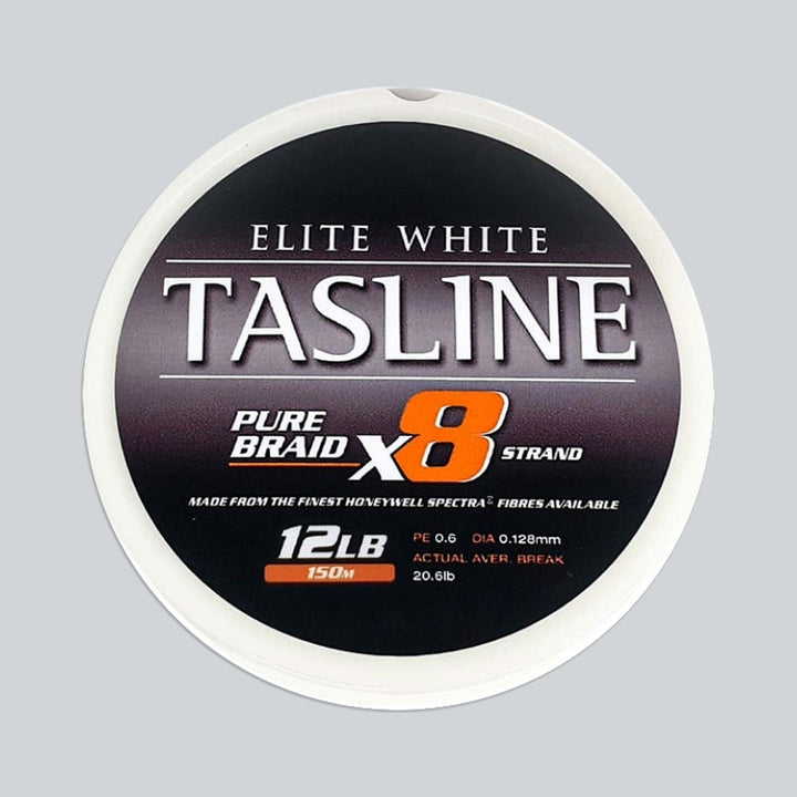 Tasline Elite White x8 Braid