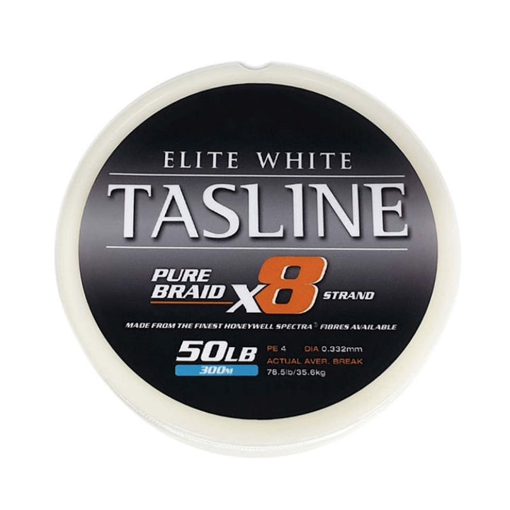 Tasline Elite White x8 Braid