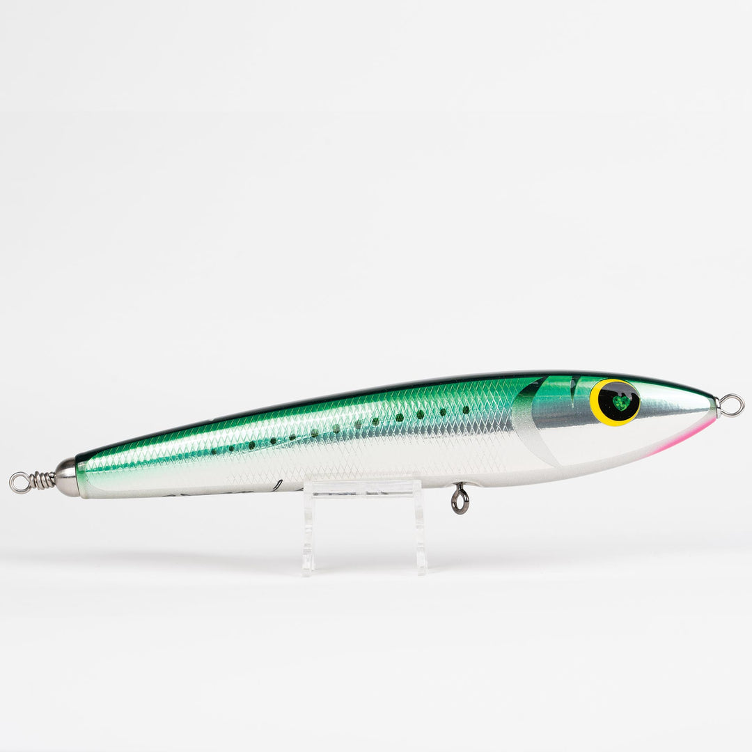 ルアー・フライ HAMMER HEAD Shirakawa 250 SW L.U. Hammerhead Cherry Pai 250mm/134g - Green/Silver – Lo-Cab International