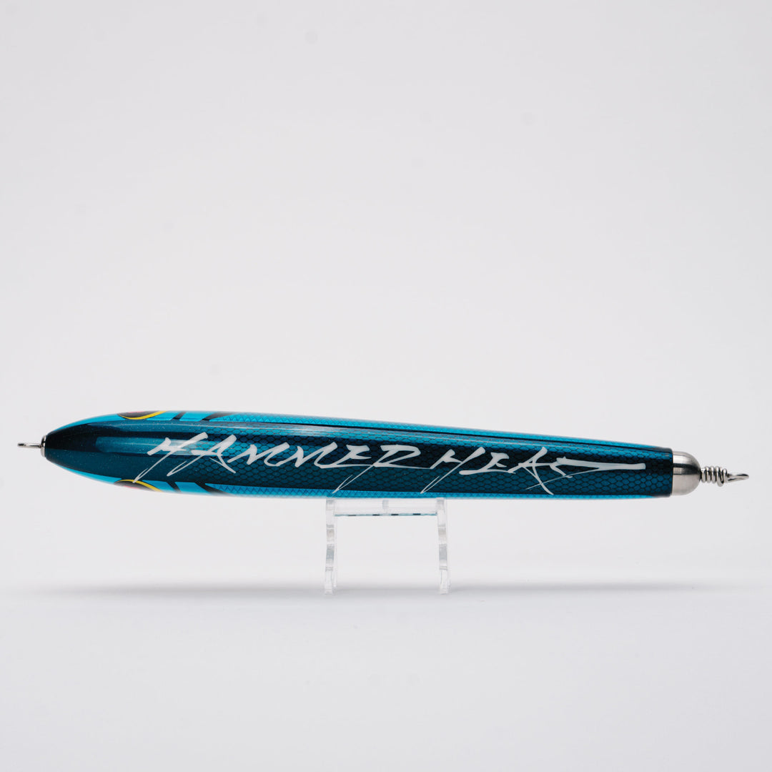 Hammerhead Cherry Boy 240mm/128g - Blue/Silver Black Dot Lateral Line