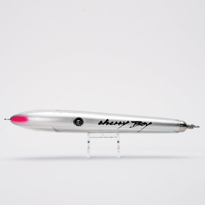 Hammerhead Cherry Boy 240mm/128g - Blue/Silver Black Dot Lateral Line
