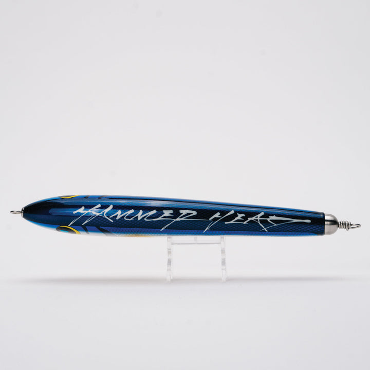 Hammerhead Cherry Boy 240mm/128g - Blue/Silver Gold Dot