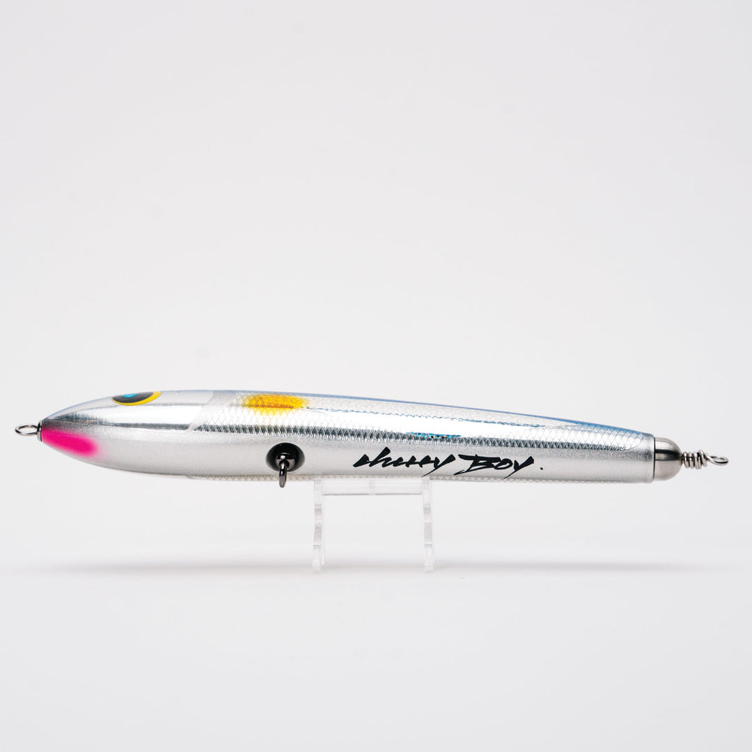 Hammerhead Cherry Boy 240mm/128g - Blue/Silver Gold Dot