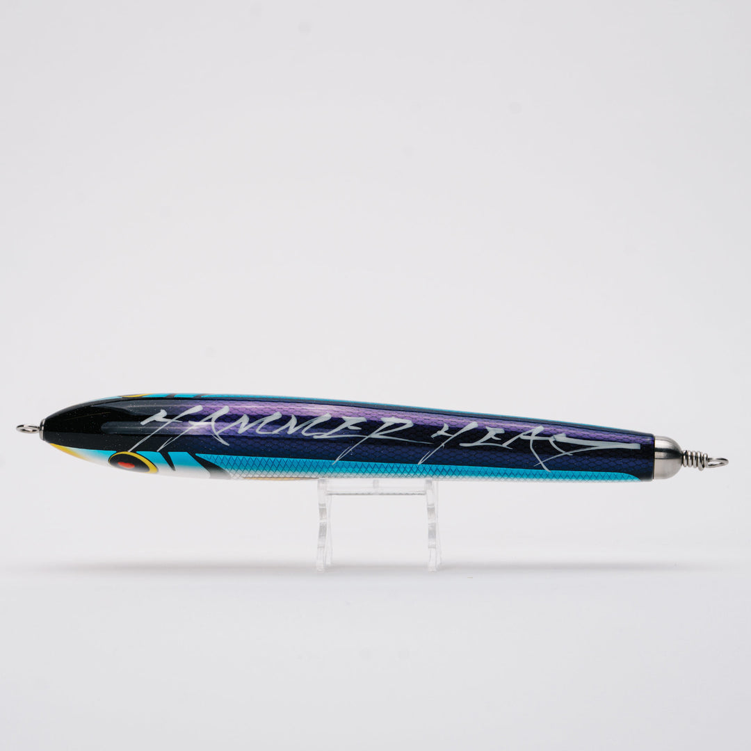 Hammerhead Cherry Boy 240mm/128g - Purple/Blue/Silver Gold Wing