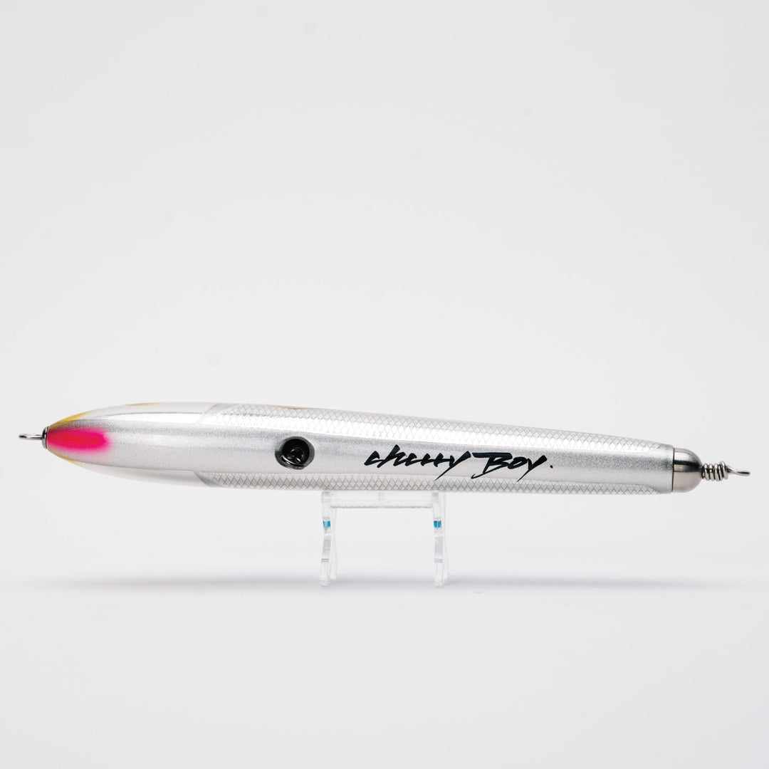 Hammerhead Cherry Boy 240mm/128g - Purple/Blue/Silver Gold Wing