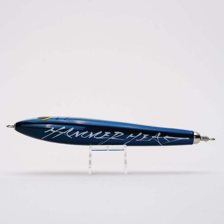 Hammerhead Cherry Pai 220mm/107g - Blue/Silver Gold Dot