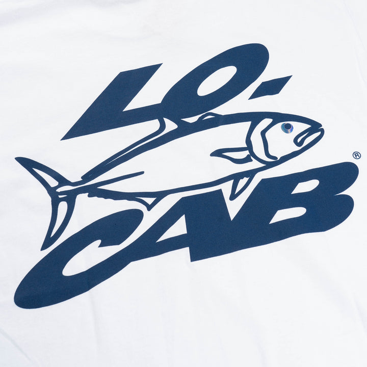 Haku (Foil Eye) Tee - White