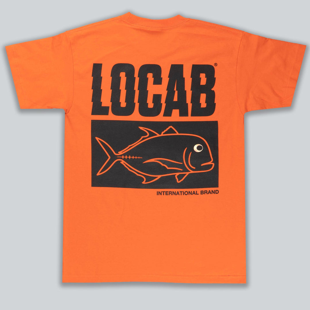 Jagged Ulua (Foil Eye) Tee - Orange