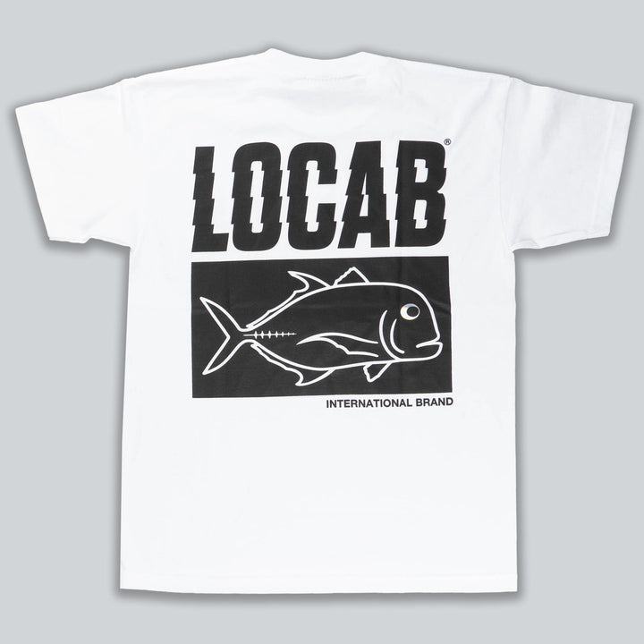 Jagged Ulua (Foil Eye) Tee - White