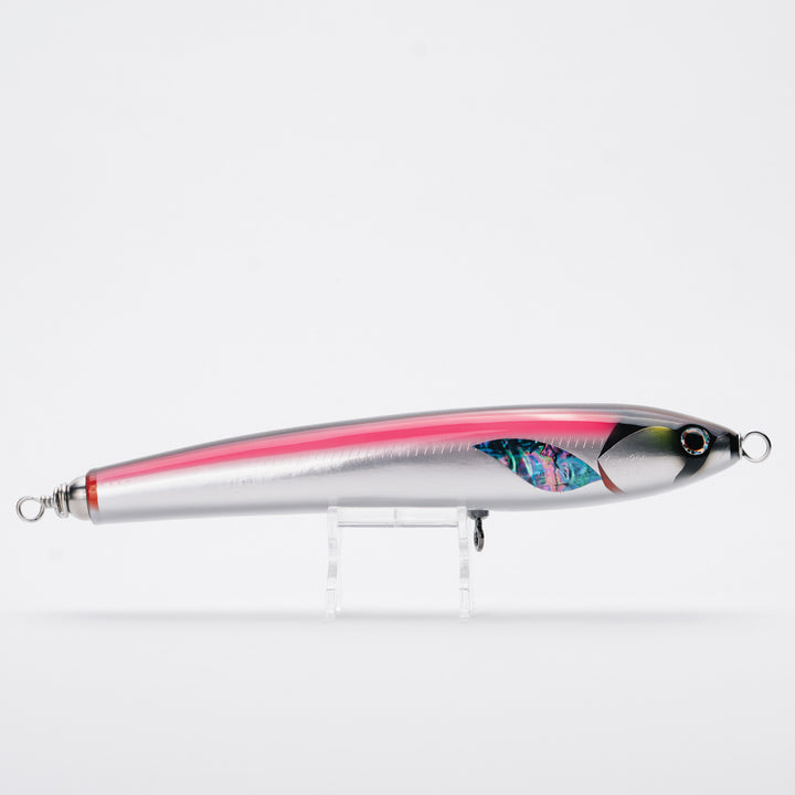 Kurupen F200/80g Stickbait - Pink/White