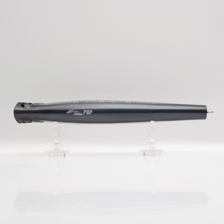 Shout! Entice Pop Lure - Black/Silver - 85grams / 230mm